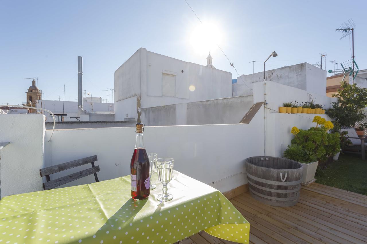Apartmán Atico El Bohemio Flamenco Cádiz Exteriér fotografie