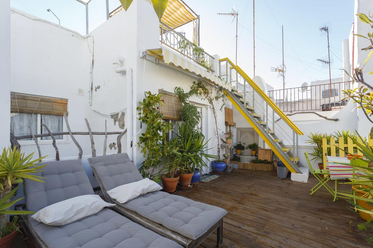 Apartmán Atico El Bohemio Flamenco Cádiz Exteriér fotografie