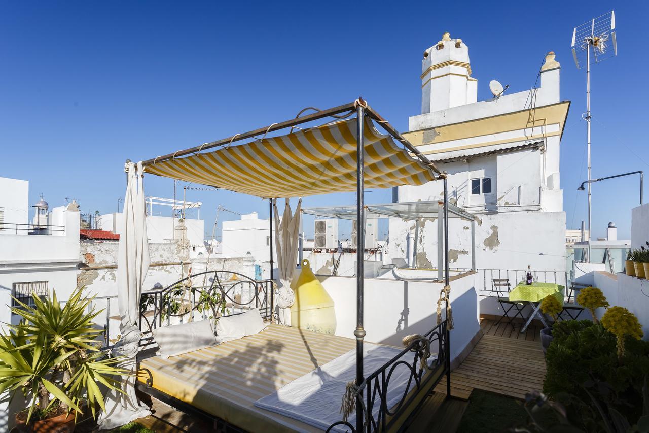 Apartmán Atico El Bohemio Flamenco Cádiz Exteriér fotografie