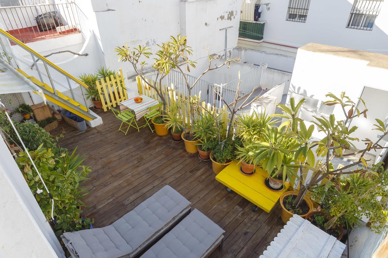 Apartmán Atico El Bohemio Flamenco Cádiz Exteriér fotografie