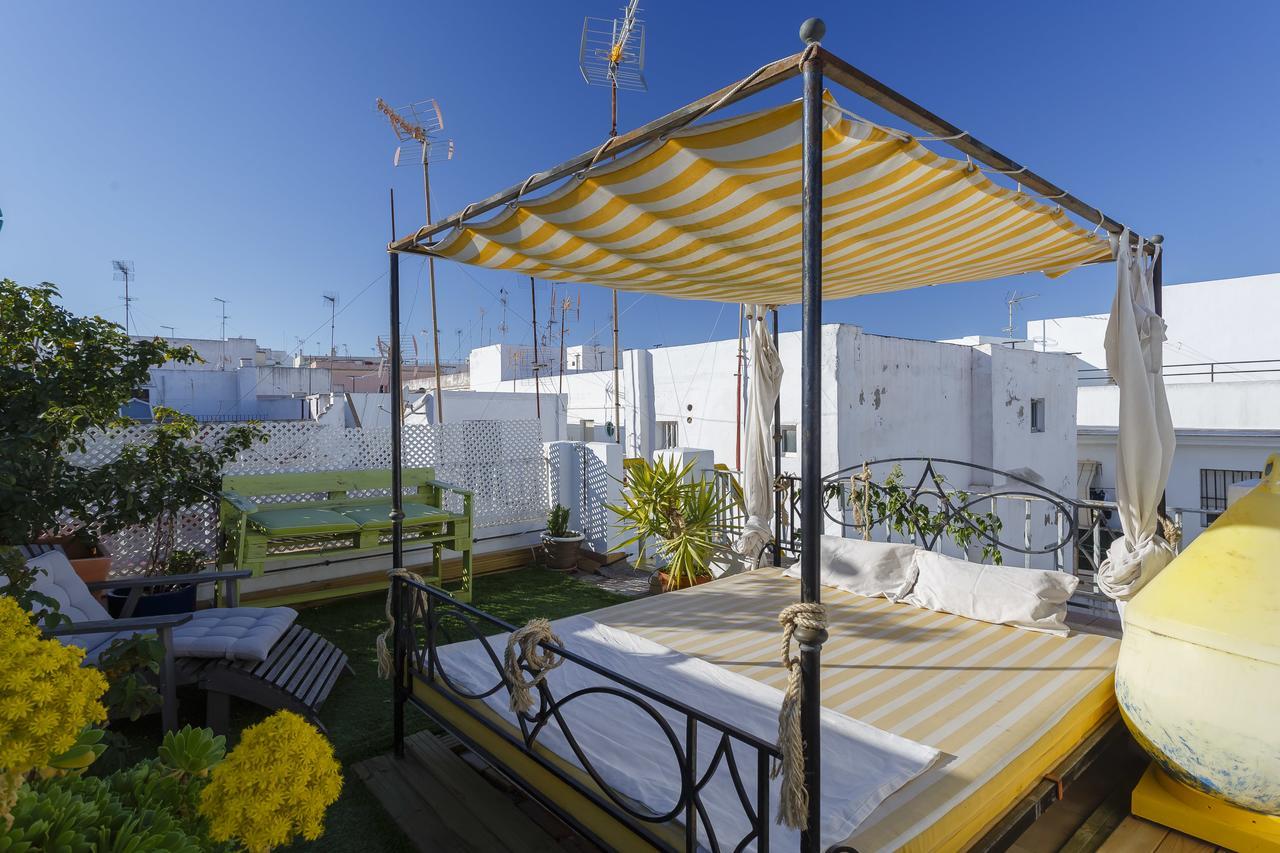 Apartmán Atico El Bohemio Flamenco Cádiz Exteriér fotografie